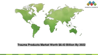 Trauma Products Market Size, Share, Growth & Trends 2017-2022