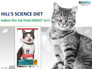 Buy Hills Science Diet Adult 11  Indoor Dry Cat Food Online