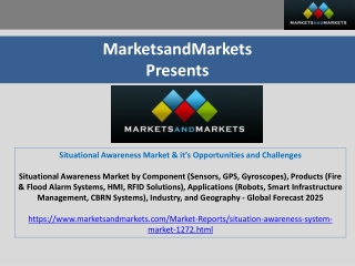 Situational Awareness Market & it’s Opportunities and Challenges