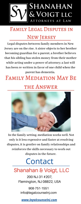 New Jersey Family Mediation Attorney