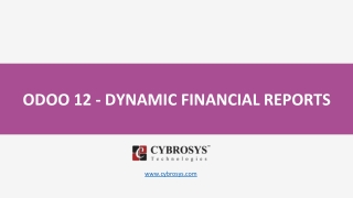 Odoo 12 Dynamic Financial Reports