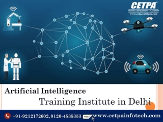 Best Artificial Intelligence Training Institute in Noida, Delhi/NCR