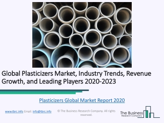 Plasticizers Global Market Report 2020