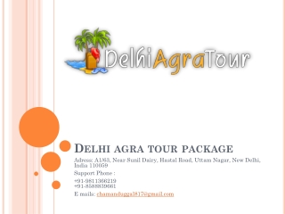 Golden Triangle Tour 3 Days | Delhi Agra Jaipur Tour