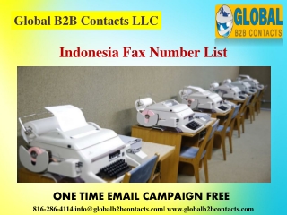 Indonesia Fax Number List