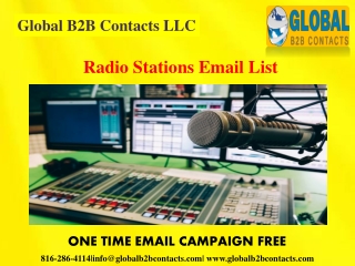 Radio Stations Email List