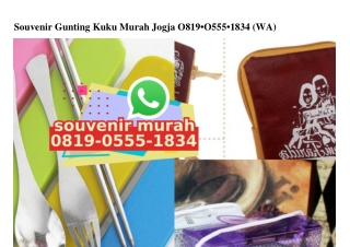 Souvenir Gunting Kuku Murah Jogja O819.O555.1834[wa]