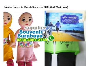 Boneka Souvenir Murah Surabaya O838-4O61-2744[wa]