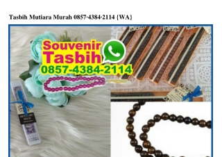 Tasbih Mutiara Murah 0857_4384_2114[wa]