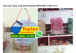 Souvenir Ultah Anak Botol Minum O838–4O61–274O[wa]