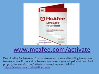 www.mcafee.com/activate