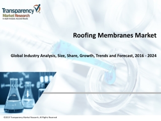 Roofing membranes market Size will Observe Lucrative Surge by the End 2024