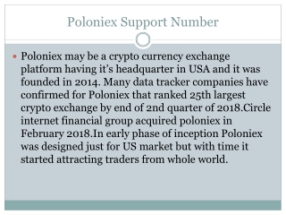 POLONIEX  SUPPORT NUMBER  1 【856 295 1229】