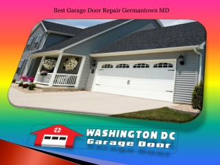 Best Garage Door Repair Germantown MD