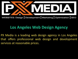 Los Angeles Web Design Agency