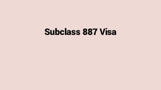 887 Visa