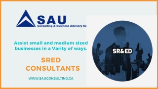 Canadian SRED Consultants with 100% success