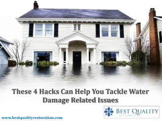 Water Damage Irvine