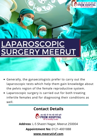 Laparoscopic Surgery Meerut - Prem Hospital