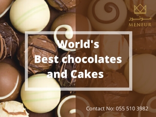 Best chocolate shop in Riyadh