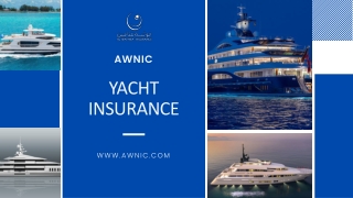 Awnic- Alwathba Yacht insurance in Abu Dhabi, Sharjah