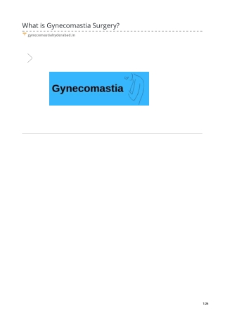 gynecomastia surgery cost in hyderabad