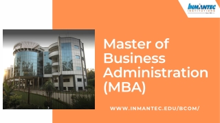 Best MBA Colleges in Ghaziabad, Delhi NCR - INMANTEC Institutions