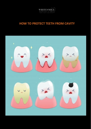 How to Protect Teeth from Cavity?