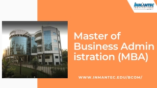 Best MBA Colleges in Ghaziabad, Delhi NCR - INMANTEC Institutions