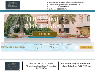 Five Star Hotels in Ahmedabad