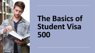 Student Visa 500 | Student Subclass 500