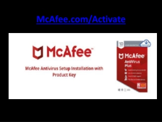 McAfee.com/Activate