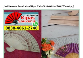 Jual Souvenir Pernikahan Kipas Unik 083840612740[wa]