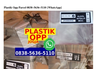 Plastik Opp Parcel Ö838-5636-5IIÖ[wa]