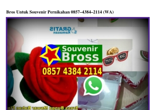 Bros Untuk Souvenir Pernikahan Ö857~4384~2114[wa]