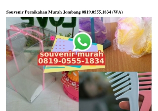 Souvenir Pernikahan Murah Jombang 0819~0555~1834[wa]