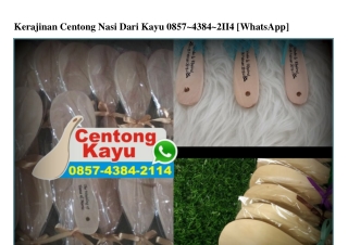 Kerajinan Centong Nasi Dari Kayu Ö85743842114[wa]