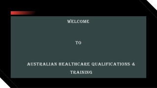 Health Care Qualifications