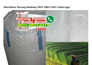 Distributor Karung Bandung Ö831•Ö863•Ö415[wa]