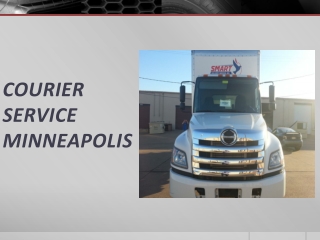 The rejoice of same day courier service in Minneapolis