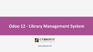 Library Management System in Odoo 12