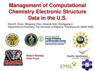 Management of Computational Chemistry Electronic Structure Data in the U.S.