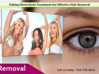 Taking Electrolysis Treatment for Effective Hair Removal