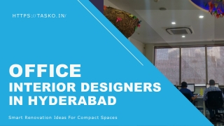 Office interior designers in Hyderabad | Tasko