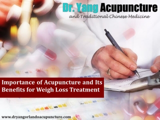 Reasons to Try Acupuncture for Weight Loss