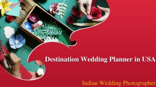 Top-Most Destination Wedding Planner in USA