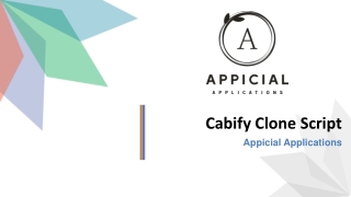 Cabify Clone Script