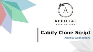 Cabify Clone Script