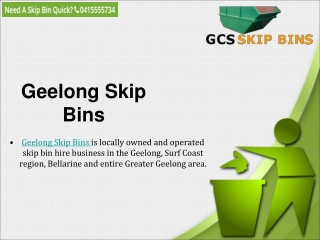 Best Soil Waste Skip Bins In Geelong