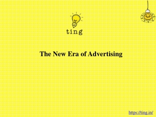 The New Era of Advertising